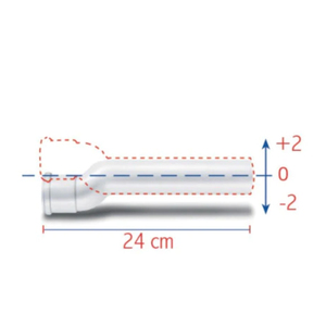 Biela excéntrica cromada PUCCI de 24 cm para aplicaciones de herramientas de torneado - Product Image 3