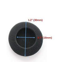 Coussinets de remplacement à livraison rapide pour écouteurs, coussinets en mousse pour casques audio, éponge 40 mm