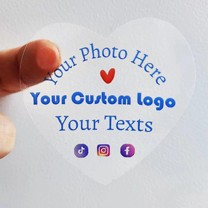 Etichette Adesive Trasparenti Personalizzate Impermeabili con Vernice Lucida, Logo Stampato, Adesivi Trasparenti Premium per Decorazioni Domestiche - Product Image 3