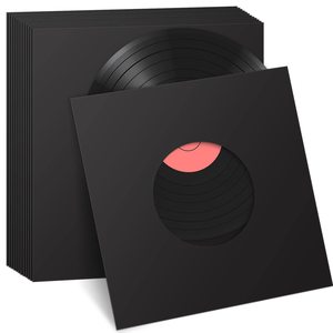 Pochettes intérieures pour disque blanc arrondi sans acide de qualité archivistique pour album LP 12" - Product Image 3