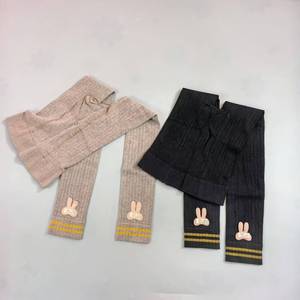 Liquidation en gros : Vêtements et chaussettes à prix réduits pour la revente – <span class=keywords><strong>Leggings</strong></span> côtelés pour filles avec décorations mignonnes, pantalons décontractés doux - Product Image 2