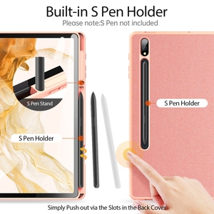 Per Samsung <span class=keywords><strong>Galaxy</strong></span> <span class=keywords><strong>Tab</strong></span> <span class=keywords><strong>S8</strong></span> <span class=keywords><strong>Plus</strong></span> <span class=keywords><strong>Tab</strong></span> S7 + DUX dudis Domo Series custodia in pelle PU magnetica Flip orizzontale - Product Image 2