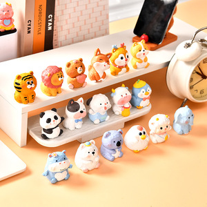 Top Rhyme Animal Resin Figurine Blind Box Cute Mini Collectible Desktop Decoration Toy For Kids And Adults Gift - Product Image 3