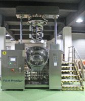 Machine de production de détergent mélangeur émulsifiant sous vide 500L machine de fabrication de détergent machine de fabrication de savon liquide