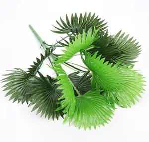 人工植物ウミガメの葉緑ヤシの葉人工熱帯の葉