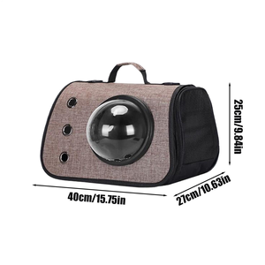 Pet Portable Space Capsule Takeaway Cat Dog Bag Handheld <b>Foldable</b> Single-Shoulder Outdoor <b>Backpack</b> Cartoon 7kg Capacity - Product Image 4