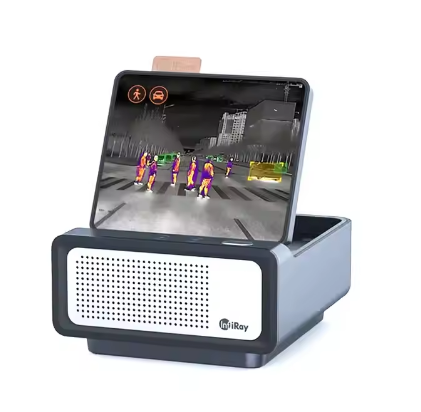 NV2 AI Automotive Night Vision Thermal Imaging Camera Infrared Sight Car Bus Truck Drone Gimbal High Visibility 256x192 10X
