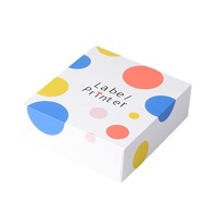 Caja de Regalo Magnética Rígida con Tapa Abatible en Forma de Libro, Personalizable para Pequeños Lotes, Color Blanco, para Empaque de Productos