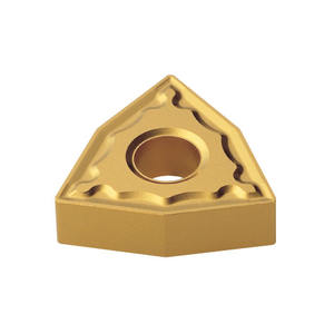 Inserto de Torneado Ttake WNMG 060404 MF 80 Triángulo Negativo para Torneado Externo en Torno CNC - Product Image 1