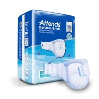 Attends Bariatric Brief Ultimate Absorbency 2XL 63"-70" Inkontinenzschutz Erwachsenenwindeln für Männer und Frauen