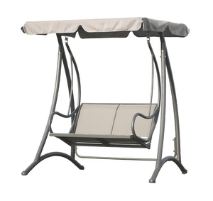 High Quality Outdoor 2-Seater Garden <strong>Swing</strong> Chair Wrought Iron Patio Texlene Canopy Beach Metal <strong>Frame</strong> for Canopy Gazebo Pergola - Product Image 1