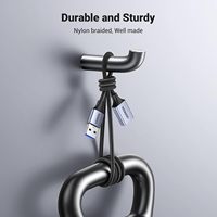 Câble d'extension USB 3.0 tressé en nylon, charge rapide 3a, compatible avec les webcams d'ordinateur, les caméras, les téléphones, les souris, les imprimantes