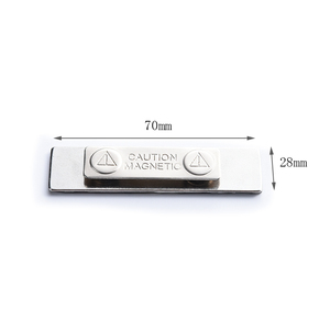 Exquisite Customized Logo Portable Rectangle Nameplate Office Name <b>Badge</b> - Product Image 4