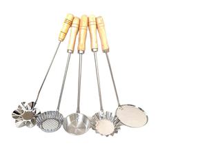 เค้กผลไม้ทอดน้ำมันหอม Baba เติมเครื่องมือช้อนสแตนเลสทาร์ตไข่ดาวแม่พิมพ์บาบาบาแม่พิมพ์น้ำมันดันซีหัวไชเท้าผ้าไหม - Product Image 3