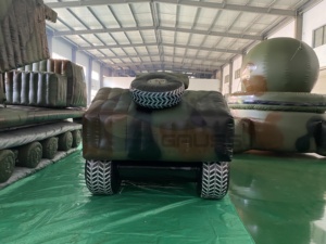 Modèle de voiture gonflable, véhicule blindé Hummer gonflable, pour exposition - Product Image 5