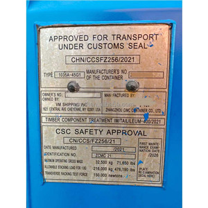 ตู้คอนเทนเนอร์ 40HQ ไฮคิวบ์ ISO |   ตัวเลือกอันดับต้นๆ สำหรับบ้านคอนเทนเนอร์ |   การจัดส่งไปยังสหรัฐอเมริกาและออสเตรเลีย - Product Image 4