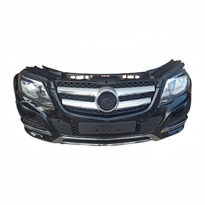 Utilizado para mercedes-benz GLK <span class=keywords><strong>W204</strong></span> Auto Car Bodykit Nariz Corte Parachoques delantero Labio con faros Reemplazo de parachoques - Product Image 2