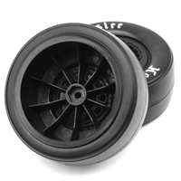 Roues en plastique 105*45MM, pneus de course sur glace pour camion RC 1/10