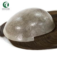 TP22INJ-14" 16" Compléments capillaires en cheveux naturels pour femmes, en cheveux Remy chinois injectés, texture lisse naturelle, perruque de remplacement