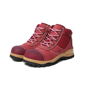 Botas de Seguridad de Tobillo para Mujer, de Cuero Nubuck, con Punta de Acero, Impermeables, de Corte Bajo, Venta Directa de Fábrica, OEM/ODM, Gran Venta <span class=keywords><strong>en</strong></span> Australia - Product Image 2
