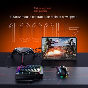 Manette de jeu mobile Gamwing Scorpion 2 Pro compatible avec <span class=keywords><strong>Switch</strong></span> Pro, en ABS, avec support pour téléphone/tablette Android - Product Image 4