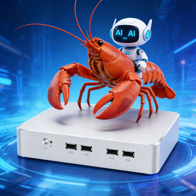 Openciaw Ai Pc Core I5 4460T/6400T/i7 4600M Mini Pcs 8*USB 4/8GB RAM 128/256GB SSD HD and VGA Dual Display X86 Desktop Computer