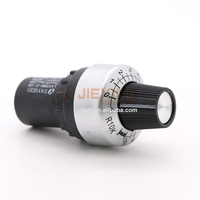 Potentiomètre LA42DWQ-22 avec grand bouton 1K/2K/5K/10K/20K/50K/100K/200K/500K 22mm régulateur de vitesse régulateur de vitesse