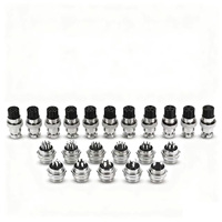 موصل طيران JYE GX20 2-12P ذكر وأنثى مقاوم للماء، موصل نحاسي مطلي بالفضة 600 فولت، موصل نايلون للأسلاك الإلكترونية