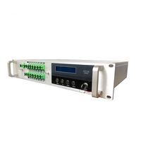 Amplificador Óptico de Rack de 1550nm de Bajo Ruido, 16 Puertos, 20dB de Alta Potencia, EDFA, para Cable CATV y Uso Doméstico, Fabricación OEM/ODM