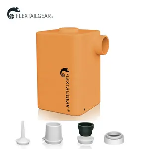 Flextailgear便携式最大泵专利新型气泵小型充气放气电动电池户外门气泵