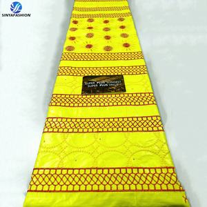 <span class=keywords><strong>Bazin</strong></span> Riche 100 % Coton Imprimé, Tissu Jacquard Africain Original Nigérian pour Mariage, Matériau de Mariage <span class=keywords><strong>Mali</strong></span> - Product Image 4