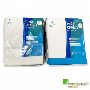 Absorbent Paper Hand Towels for Hospital/Clinic Professional Scrim Reinforced Towels Medical Blotting Wiper Cleaning of <strong>Surgical</strong> - Product Image 3
