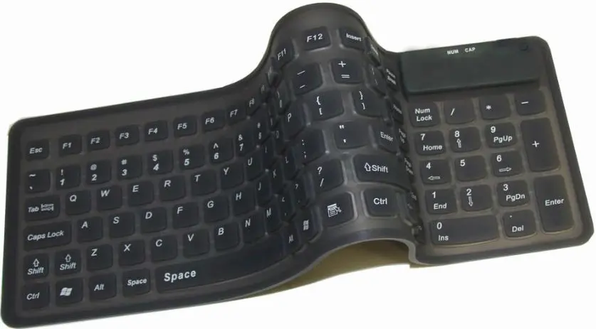 Rubber Factory Custom Produceren Elektronische Siliconen Membraan Knop Laptop Siliconen Toetsenbord
