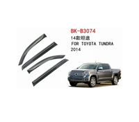 Déflecteurs de fenêtre latérale pare-pluie pour Toyota Cruiser 2019-2020 accessoires auto