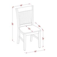 Ensemble de table à manger ronde moderne pliable, réglable et extensible avec 4 chaises, table de cuisine en bois, gain de place