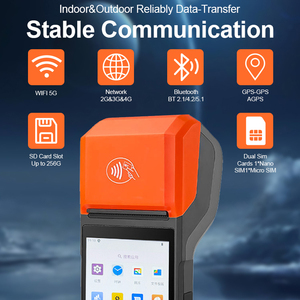 Android 14 4 gam Wifi BT di động 2D Scanner thanh toán cầm Tay POS thiết bị đầu cuối với SDK r330 cộng với - Product Image 6