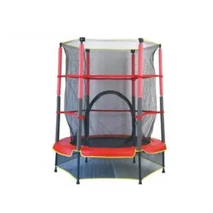 Manufacturer Wholesale Adult Double Jumping Bed Kids Bungee Mini 55inch Round Trampolines