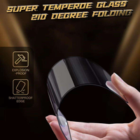 Protection d'écran en verre trempé anti-statique ESD 25 degrés pour iPhone 18 17 16 Pro Max, avec filet anti-poussière en aluminium haute résistance 0,3 mm, protection 180C