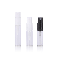 Flacon de testeur de parfum 1.8ml 2ml 3ml 5ml flacons en verre rechargeables bouteilles d'échantillons de parfum vides