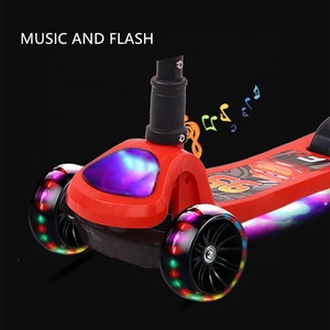 Livraison en Chine vente à bas prix <span class=keywords><strong>freestyle</strong></span> pliable tout-terrain 3 roues auto-équilibrage sport kick bike enfants scooter pour enfants - Product Image 5