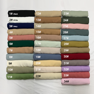 2025 Sharut alta calidad Hijab proveedor Islam Malasia coreano gasa Hijab bufanda lujo chal musulmán Premium <span class=keywords><strong>Medina</strong></span> seda Hijab - Product Image 6