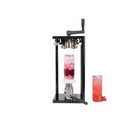 Machine de scellage électrique manuelle haute fréquence pour bouteilles et canettes en PET, plastique, aluminium, papier 220V/110V 10 canettes/min Facile à utiliser