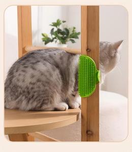 Cepillo de Baño para Gatos Ecológico de Silicona, Peine de Masaje TPR, Herramienta de Aseo para Eliminar el Pelo - Product Image 4
