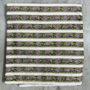 Tela de Voile de Algodón 100% Puro, Estilo Jaipuri, Floral, Ecológica, Transpirable, Suave, para Confección de Vestidos, Costura, Manualidades y Tapicería - Product Image 6