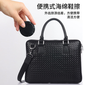 Sponge Shoe Polish Colorless Care Oil For <b>Smooth</b> Leather Cleaning And Maintenance - Product Image 5