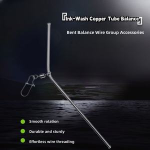 Crochet unique Snood Fishing Balance Tackle Offshore Sea Fishing Boat Rig Petit tube en cuivre Balance pour le commerce transfrontalier - Product Image 3