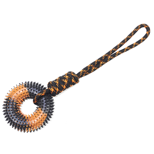 Juguete Interactivo de Peluche para Perros, Resistente a Mordeduras, con Cuerda para Jalar, para Gatos, Estilo de Dibujos Animados Moderno, Diseño Interactivo Clásico - Product Image 6