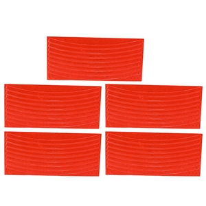 Juego de 5 pegatinas reflectantes para <span class=keywords><strong>bicicleta</strong></span> de montaña, resistentes a altas temperaturas, franjas para llantas de <span class=keywords><strong>bicicleta</strong></span>, color amarillo - Product Image 1