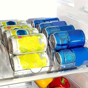 Contenitore per Frigorifero, Scatola in Plastica Trasparente di <span class=keywords><strong>Grandi</strong></span> <span class=keywords><strong>Dimensioni</strong></span> per Uso Domestico, Contenitore Organizzatore Antiurto per Snack e Oggetti Vari, Kitc - Product Image 4