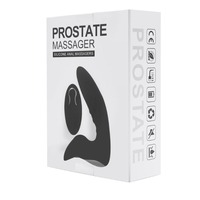 Kabelloser Ferngesteuerter Prostata-Massager Ergonomischer Silikon-Texturierter Anal-Vibrator P-Punkt-Stimulator Erwachsenen-Sexspielzeug für Männer